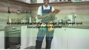 Calaméo - Restoration After Water Damage: Why Speed and Documentation ...