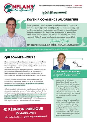 Programme Environnement
