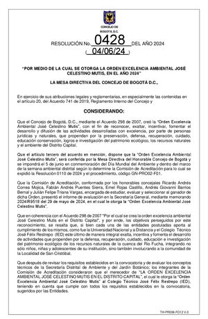 Resoluciones
