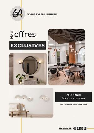 Brochure Offres Exclusives Mois Mars, Avril, Mai 2026 Site Web