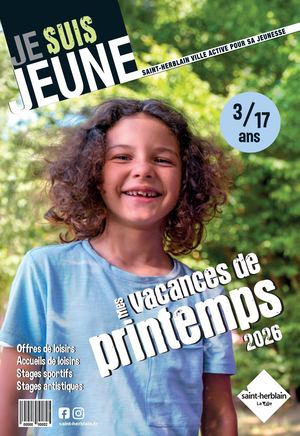Je suis jeune - Activités 3-17 ans vacances printemps 2026