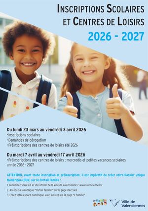 Inscription Scolaire Et Alsh 2026