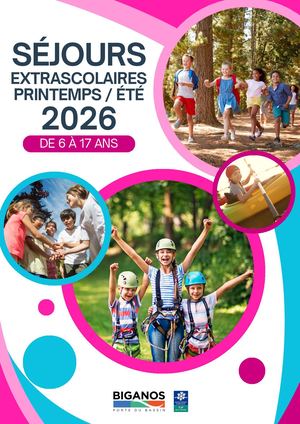 Séjours extrascolaires 2026