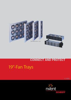 4 1 Schroff Cat 19 Fan Trays En