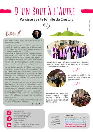 Journal Mars Avril 2026