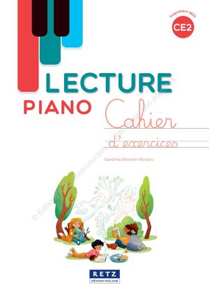Cahier d'exercices - Lecture Piano CE2