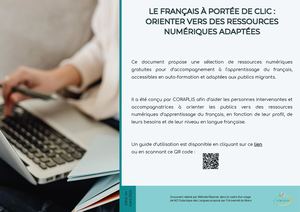 Le Français à Portée De Clic Orienter Des Ressources Numériques Adaptées Ressources Numériques à Imprimer En R/V Bords Longs