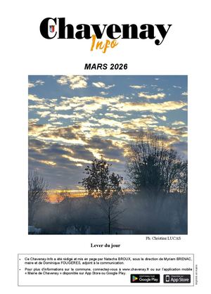 Chavenay Info Mars 2026