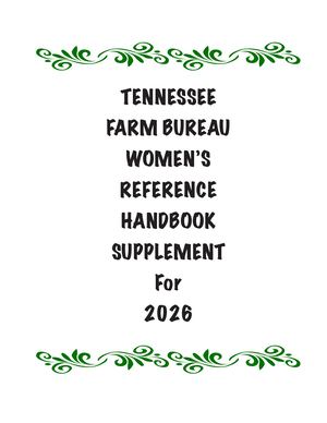 2026 Tennessee Farm Bureau Women's Leadership Reference Handbook