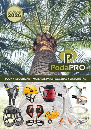 Catálogo Equipamiento Poda PODAPRO - BICICLETA PODA PALMERAS - ANTICORTE EPIS - HERRAMIENTAS PODA