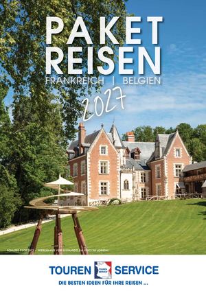 Touren Service Hauptkatalog 2027 Frankreich / Belgien