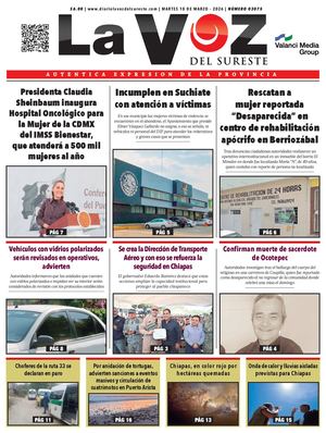 La Voz del Sureste 10 03 2026
