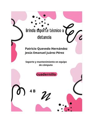 Cuadernillo De Soporte Técnico A Distancia (1)