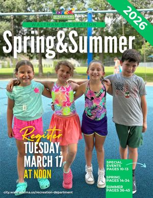 Waltham Recreation Spring & Summer 2026