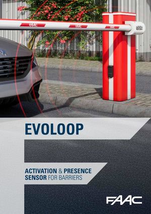 Evoloop ACTIVATION & PRESENCE SENSOR FOR BARRIERS
