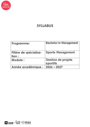 FSPO7 - Gestion De Projet, De L'idée à L'action