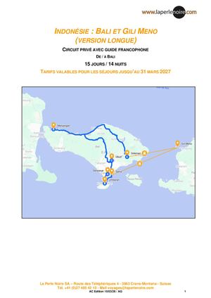 Bali Et Gili Meno 14N