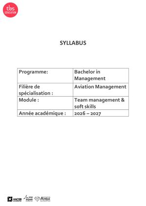FAM6 - Team Management & Softskills