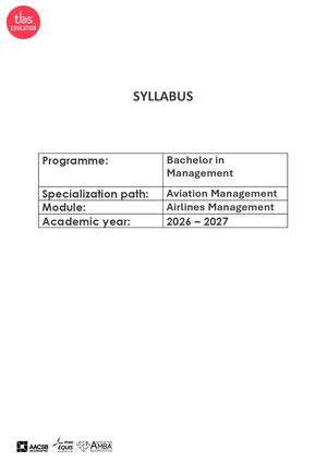 FAM3 - Airline Management
