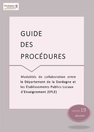 Guide Des Procedures 2025 2026