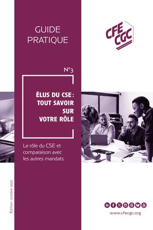 Guide pratique CFE-CGC : CSE n°3