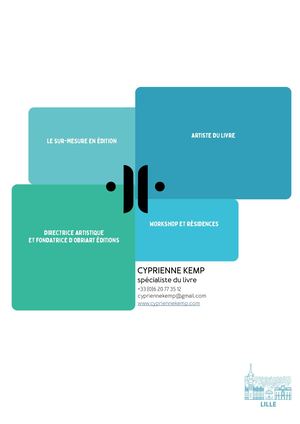 Book Cyprienne Kemp