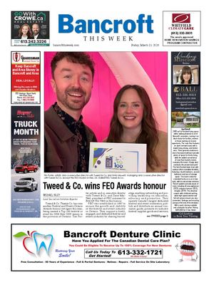 Bancroft This Week March 13, 2026