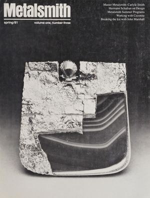 Metalsmith Vol 1 No 3 - 1981