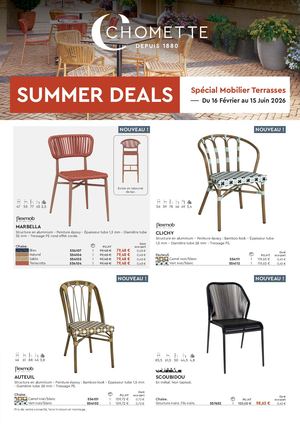 Summer Deals Spécifique Chomette Annecy