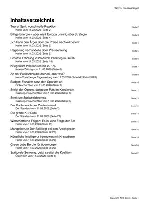Pressespiegel 20260311