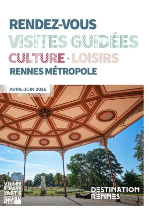 Programme des visites guidées Avril à Juin 2026
