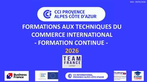 Formations au Commerce International 2026