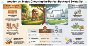Wooden Swing Vs Metal Swing Choosing The Perfect Backyard Swing Set