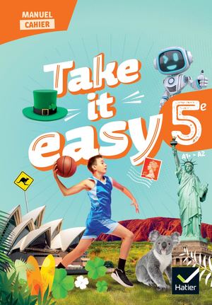Take it easy 5e - Anglais - Ed. 2026 - Manuel-cahier élève