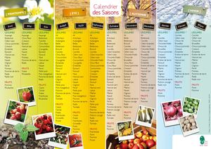Calendrier des saisons