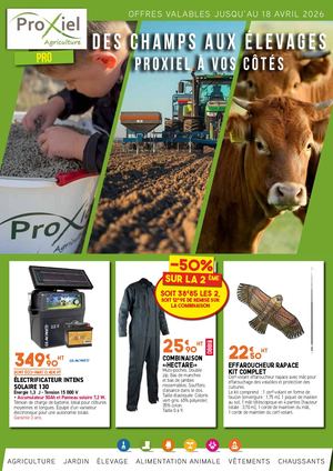 Catalogue Proxiel pro printemps 2026