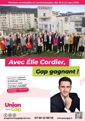 UPG - Notre liste