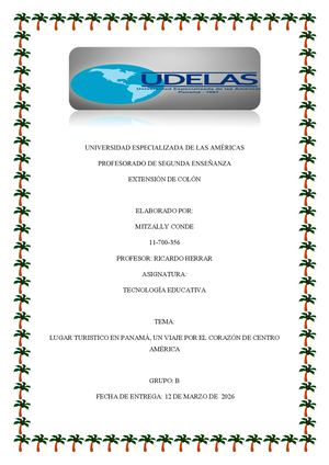 Lugares Turísticos En Panamá (Revista)