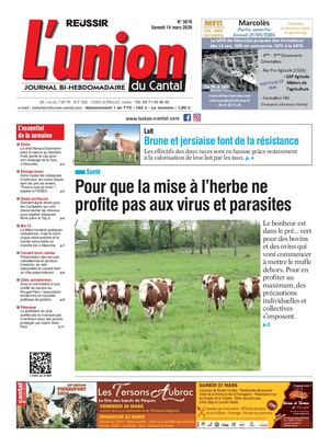 L'union Du Cantal N° 3876