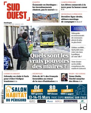 Sud Ouest Vendredi 13 Mars