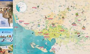 Carte touristique Vendée du Sud