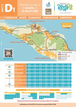Respiré Navette D1 Printemps 2026