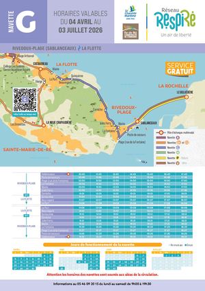 Respiré Navette G Printemps 2026