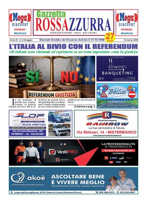 Gazzetta Rossazzurra 14 3 2026 Anno Xi N 5