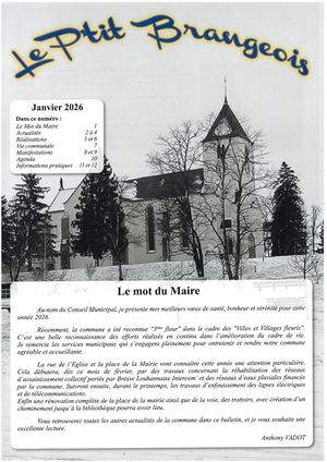 Le P'tit Brangeois Janvier 2026