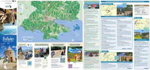 Carte des Balades du Golfe de Saint-Tropez