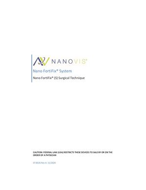 Nano FortiFix S - ST 0026 Rev A