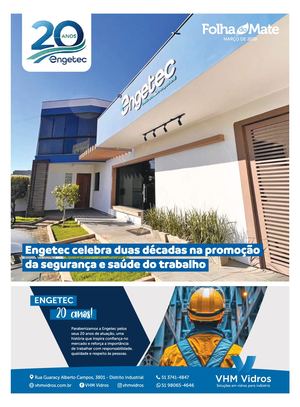 Caderno 20 Anos Engetec | 2026