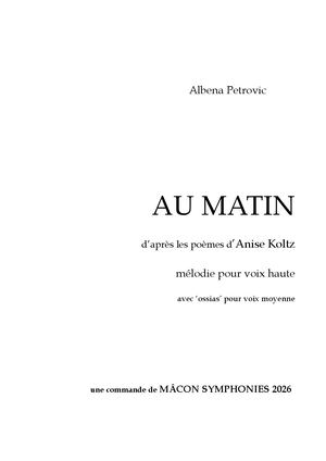 Au Matin