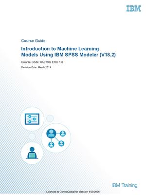 SPSS Modeler - Machine Learning